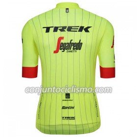 Maillot mangas cortas 2018 Trek-Segafredo N002